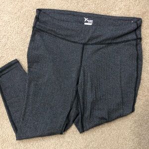 Old Navy GoActive Active Dark Grey&Black Leggings